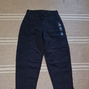 Women's Black Utility Cargo Pants